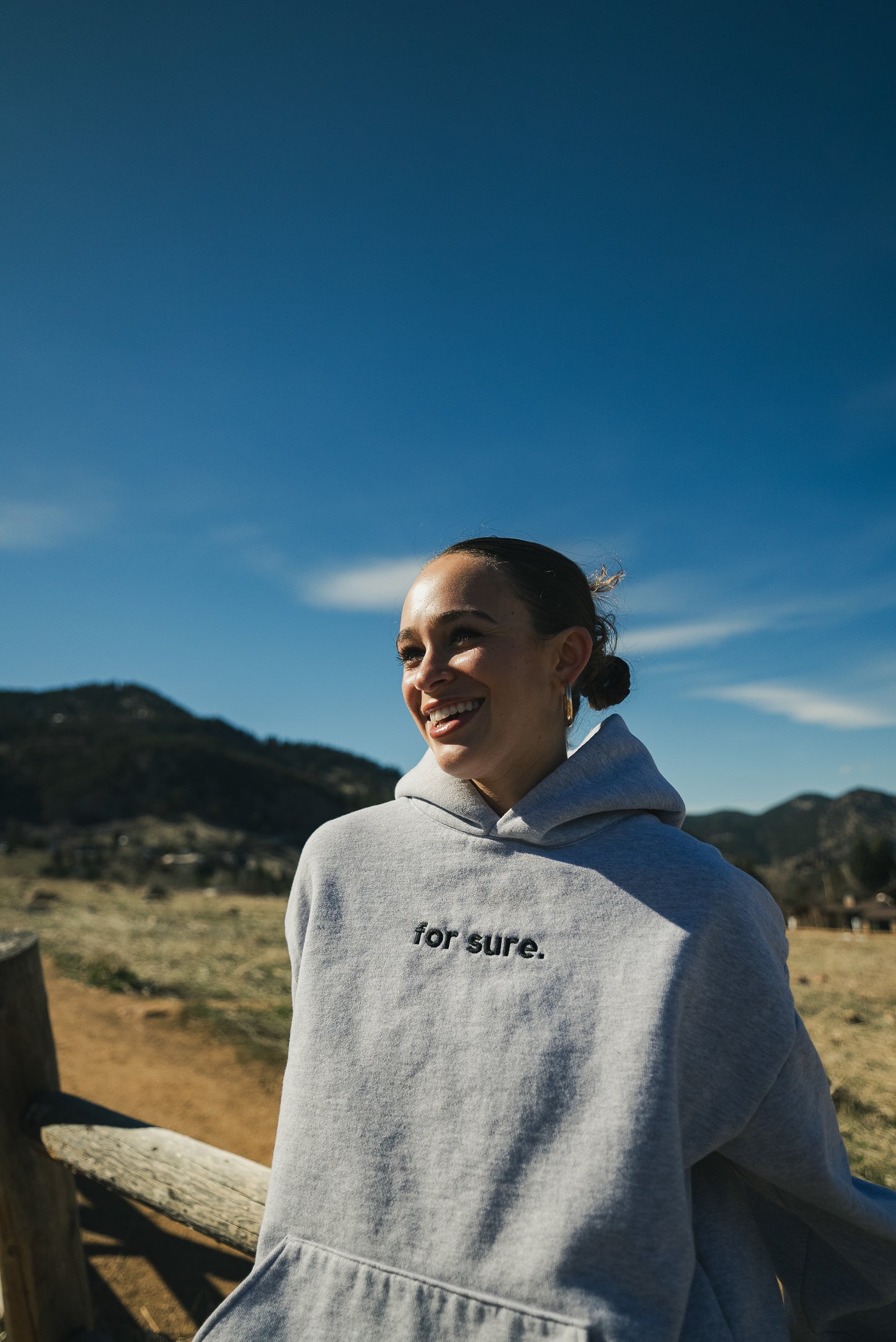 FOR SURE HOODIE - HEATHER